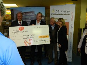 La Fondation Maurice Tanguay remet 50 000 $ à Moisson