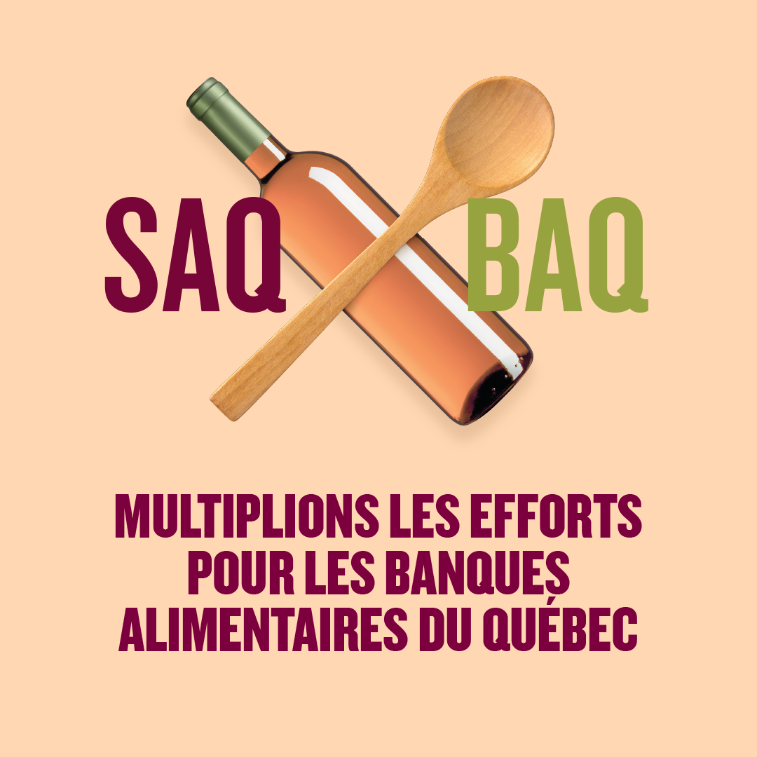 Campagne SAQ au profit de Moisson