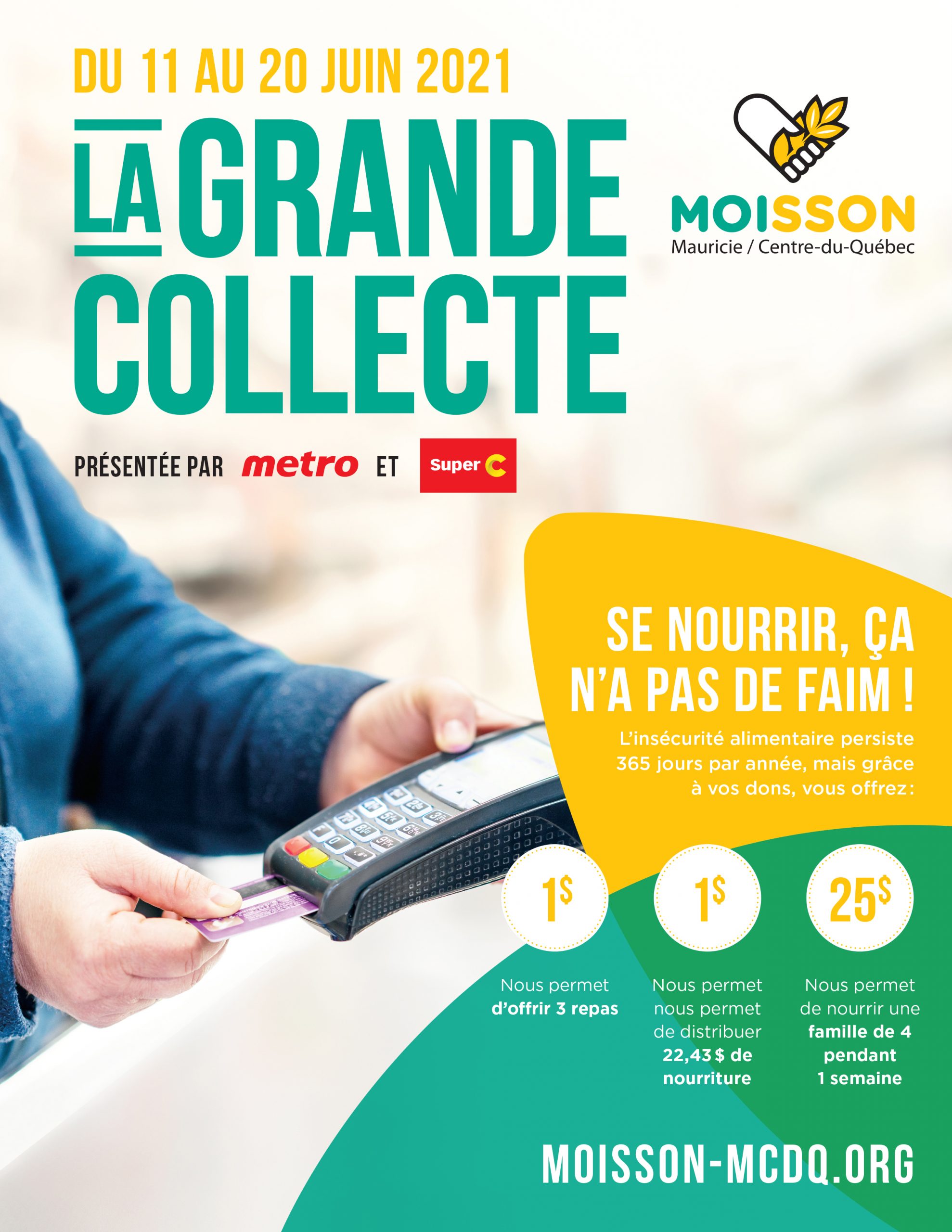 Campagne « Se nourrir, ça n’a pas de faim! »